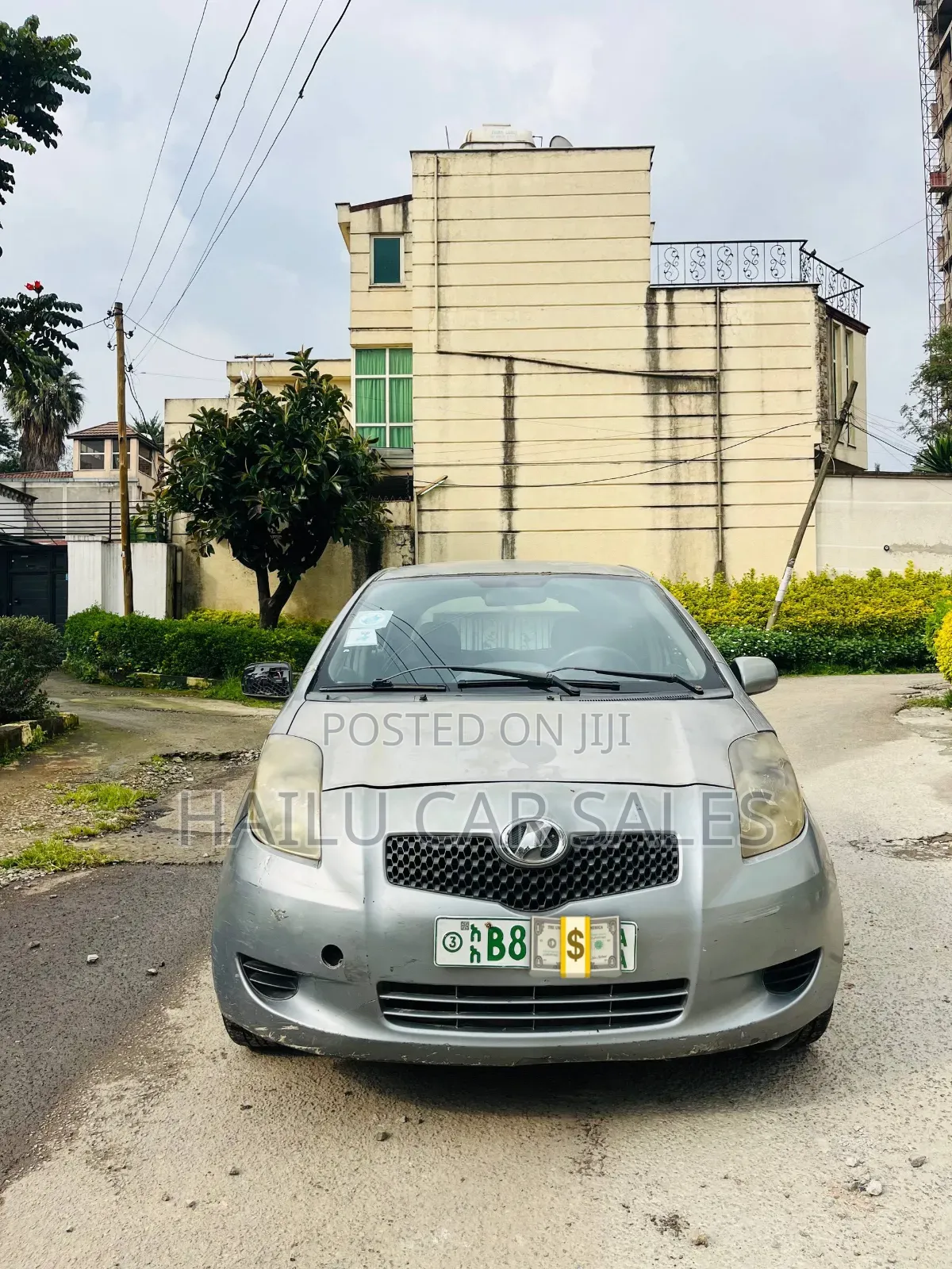 New Toyota Yaris 2007 Gray