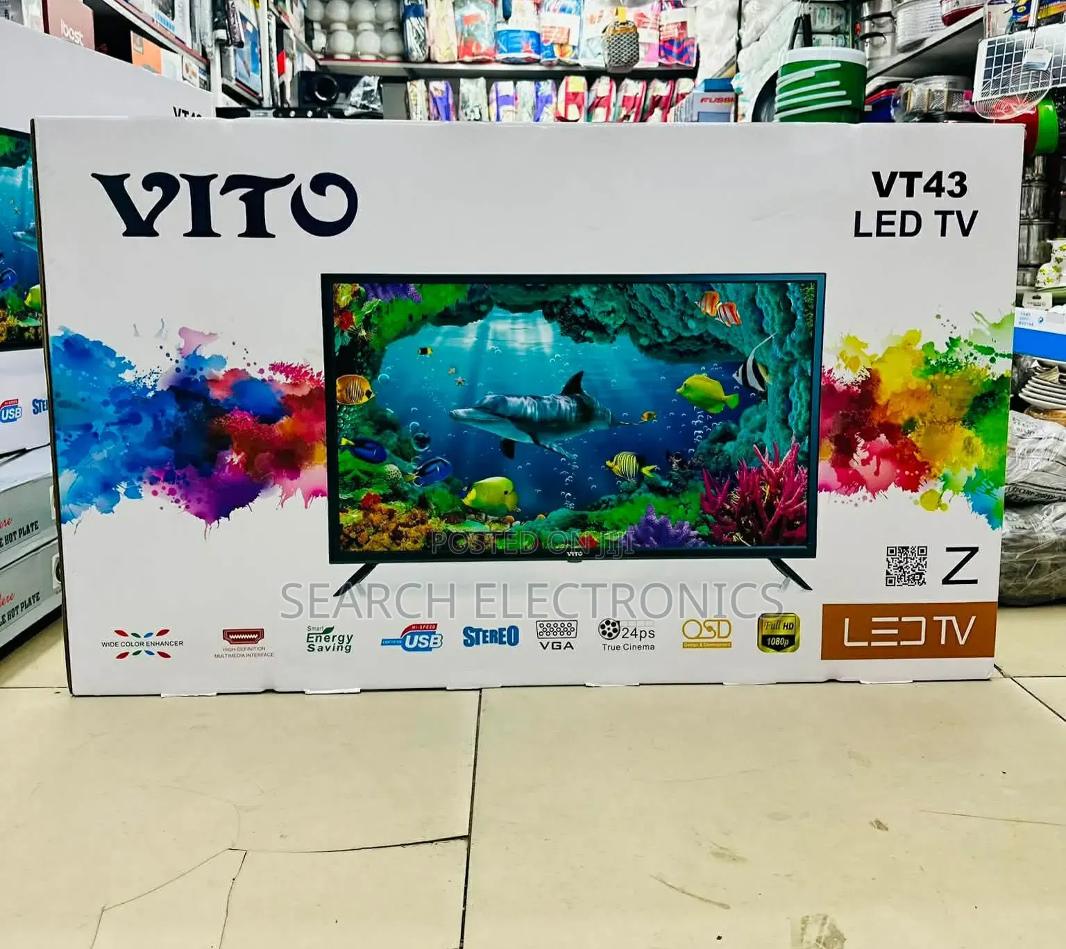 Vito 43"inch Smart Androide TV
