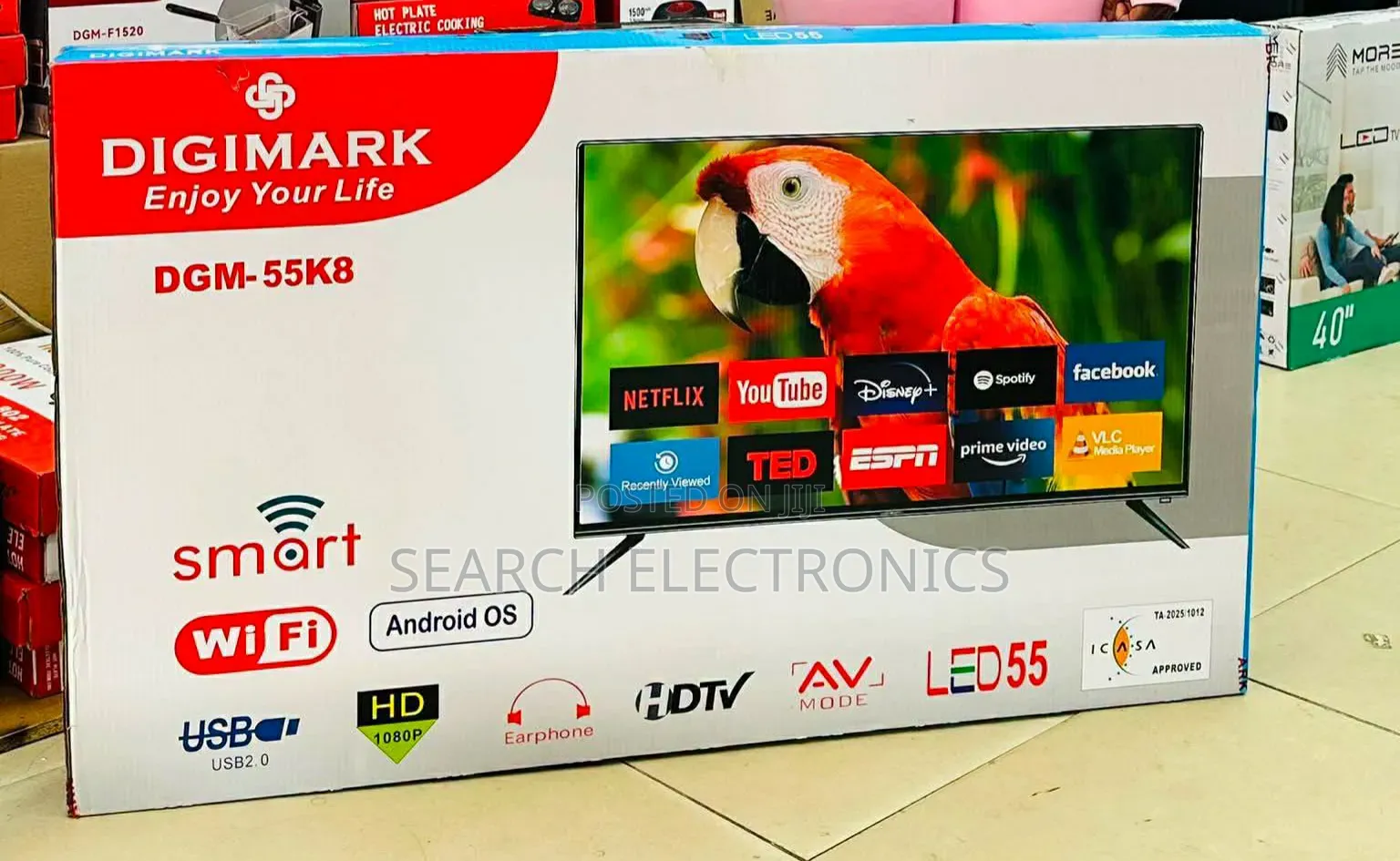 Digimark 55"inch Smart Androide TV