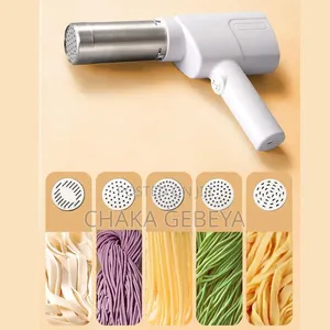 ፓስታና ኖድሎች ማምረቻ ማሽን - 5 Shapes, Rechargeable, Easy to Use
