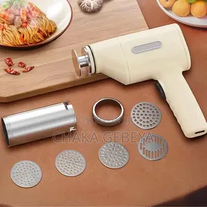 ፓስታና ኖድሎች ማምረቻ ማሽን - 5 Shapes, Rechargeable, Easy to Use