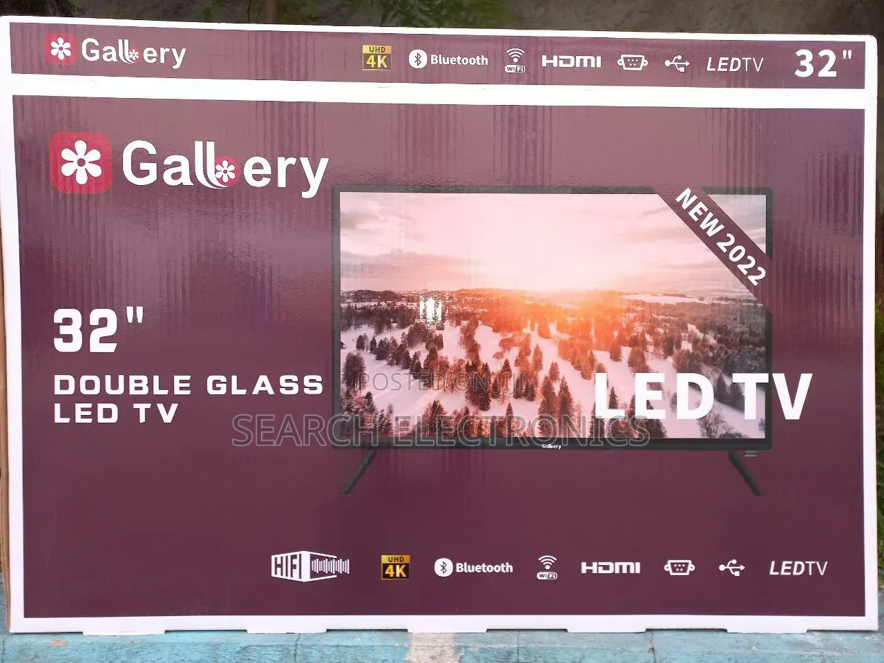 Gallery 32"inch Double Screen Televishion