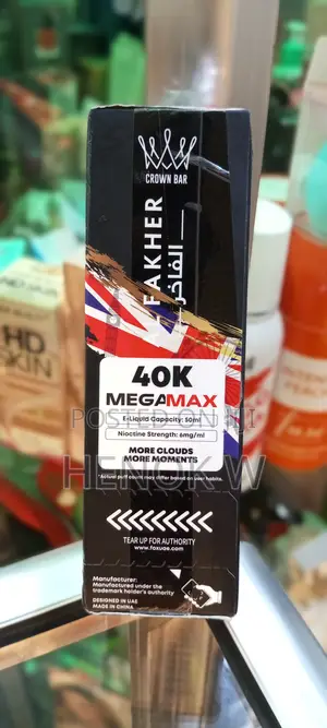 Al Fakher Crown Bar 40K Mega Max Vape