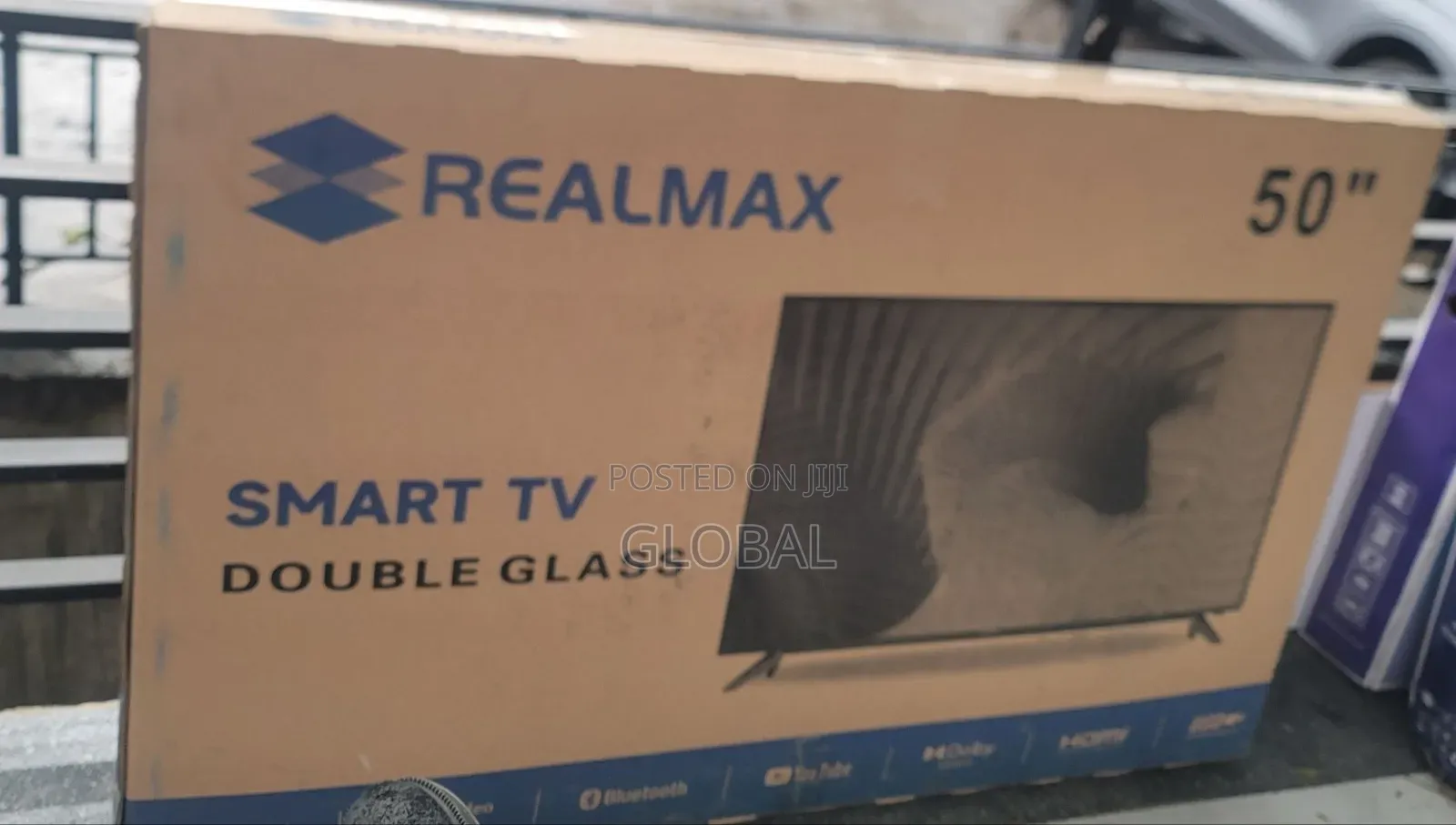 Realmax 50"double Glass Smart TV