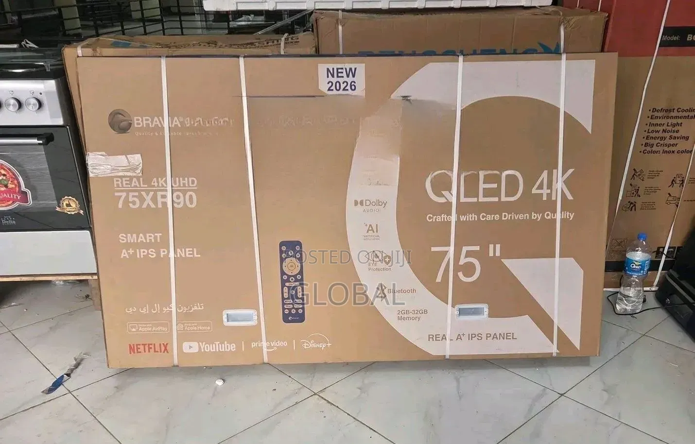 75"bravia 2026"new Qled&google TV