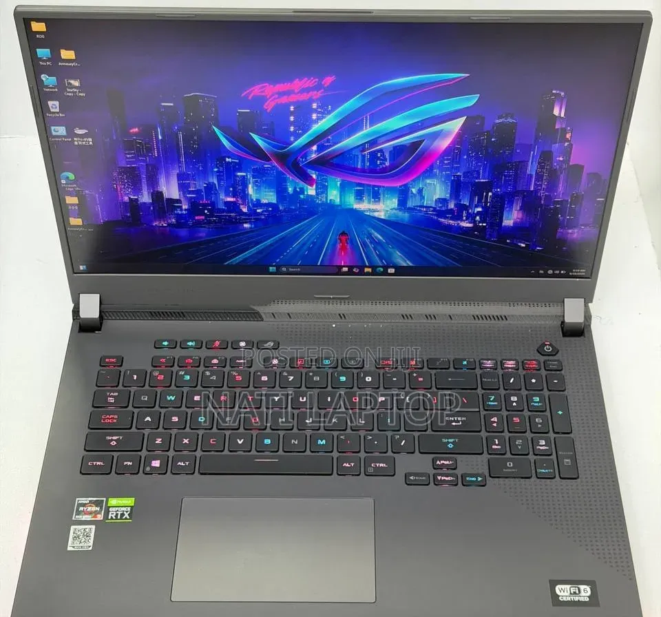 New Laptop Asus ROG Strix G16 G614 16GB AMD Ryzen 9 SSD 1T