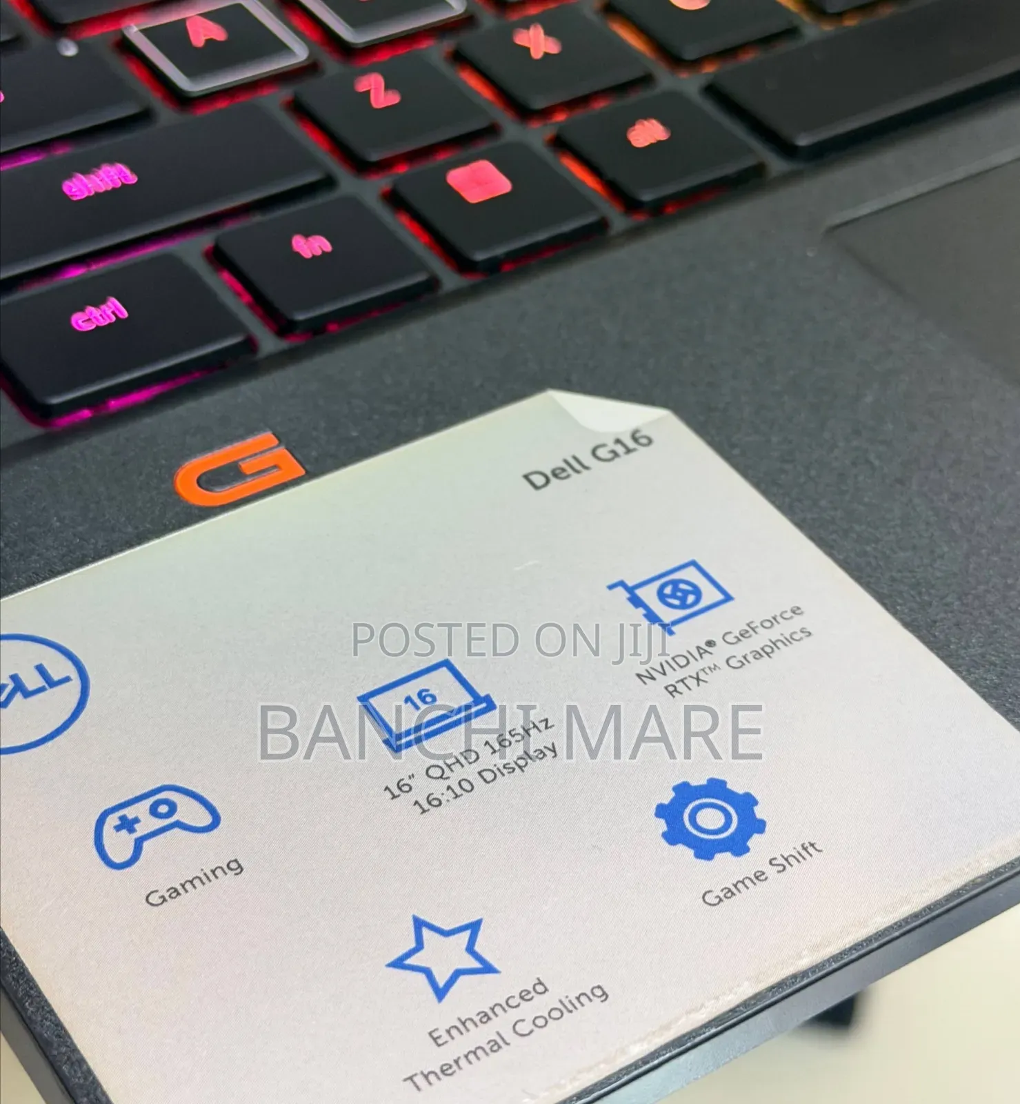 New Laptop Dell G16 7630 16GB Intel Core i7 SSD 512GB