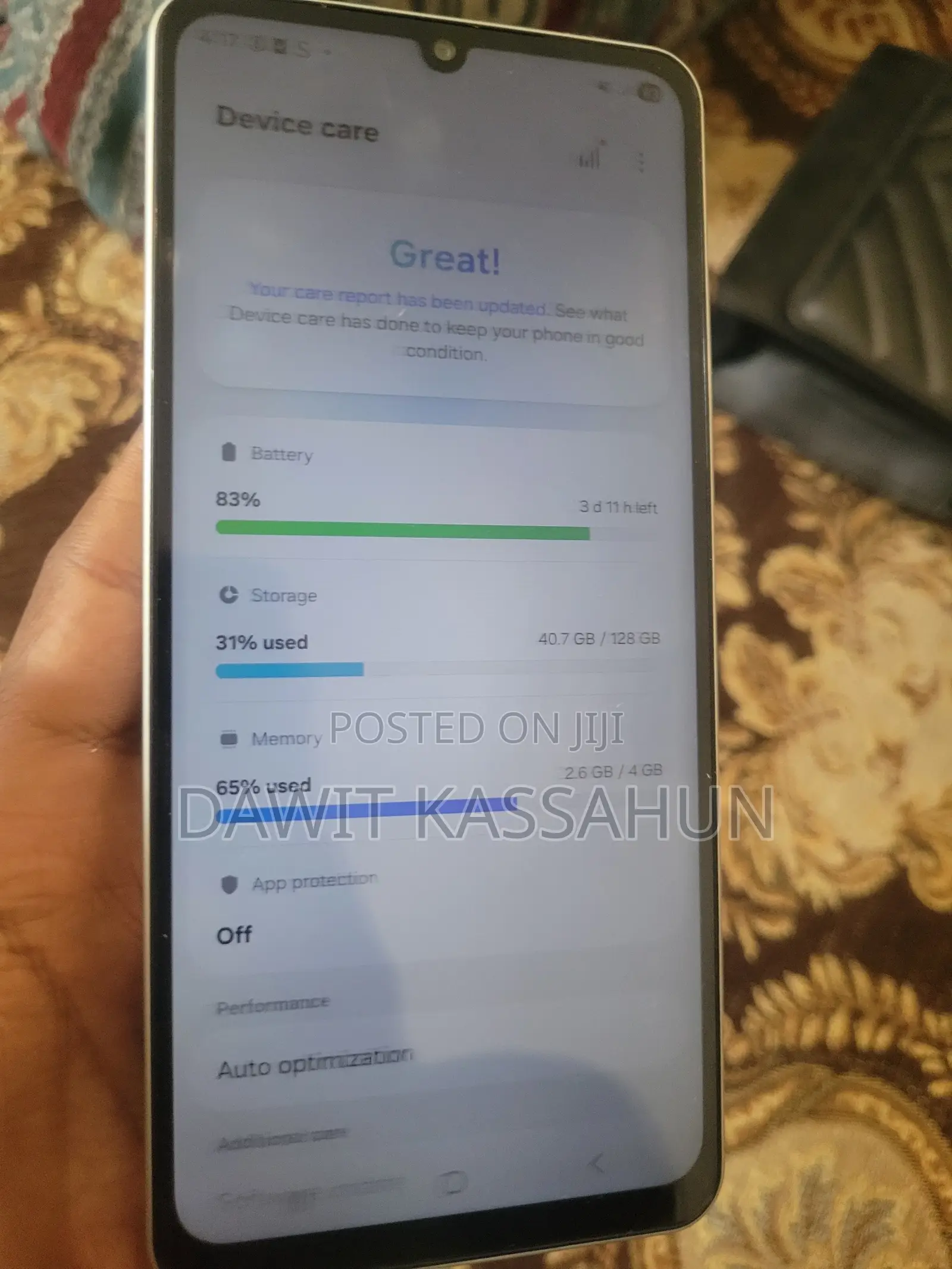 Samsung Galaxy M06 128 GB White