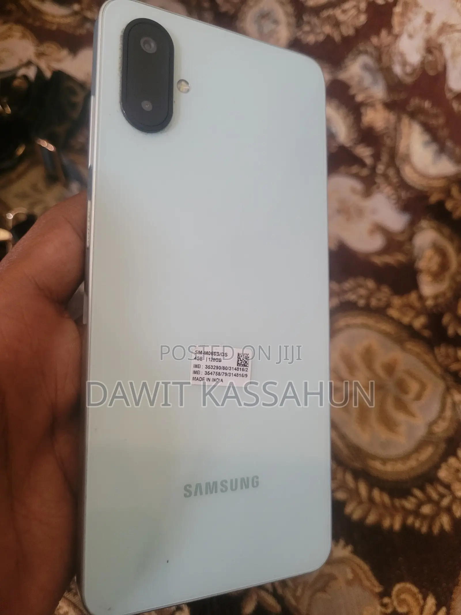 Samsung Galaxy M06 128 GB White