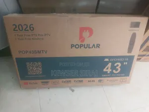 Popular TV 43 Inche 4k Smart Android TV