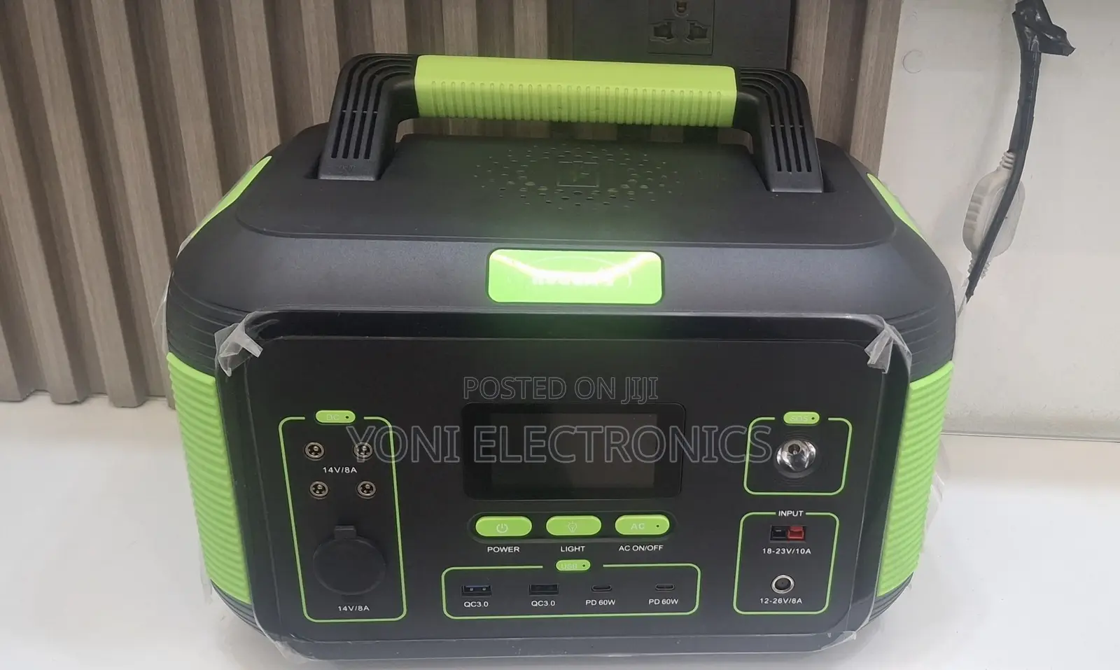 RUGGA'S RGS-1200 Portable Power Station – 1200W Output, 864Wh LiFePO4