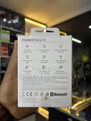 HUAWEI Band 10 Fitness Tracker & Smart Band –Ultra-Thin AMOLED Display