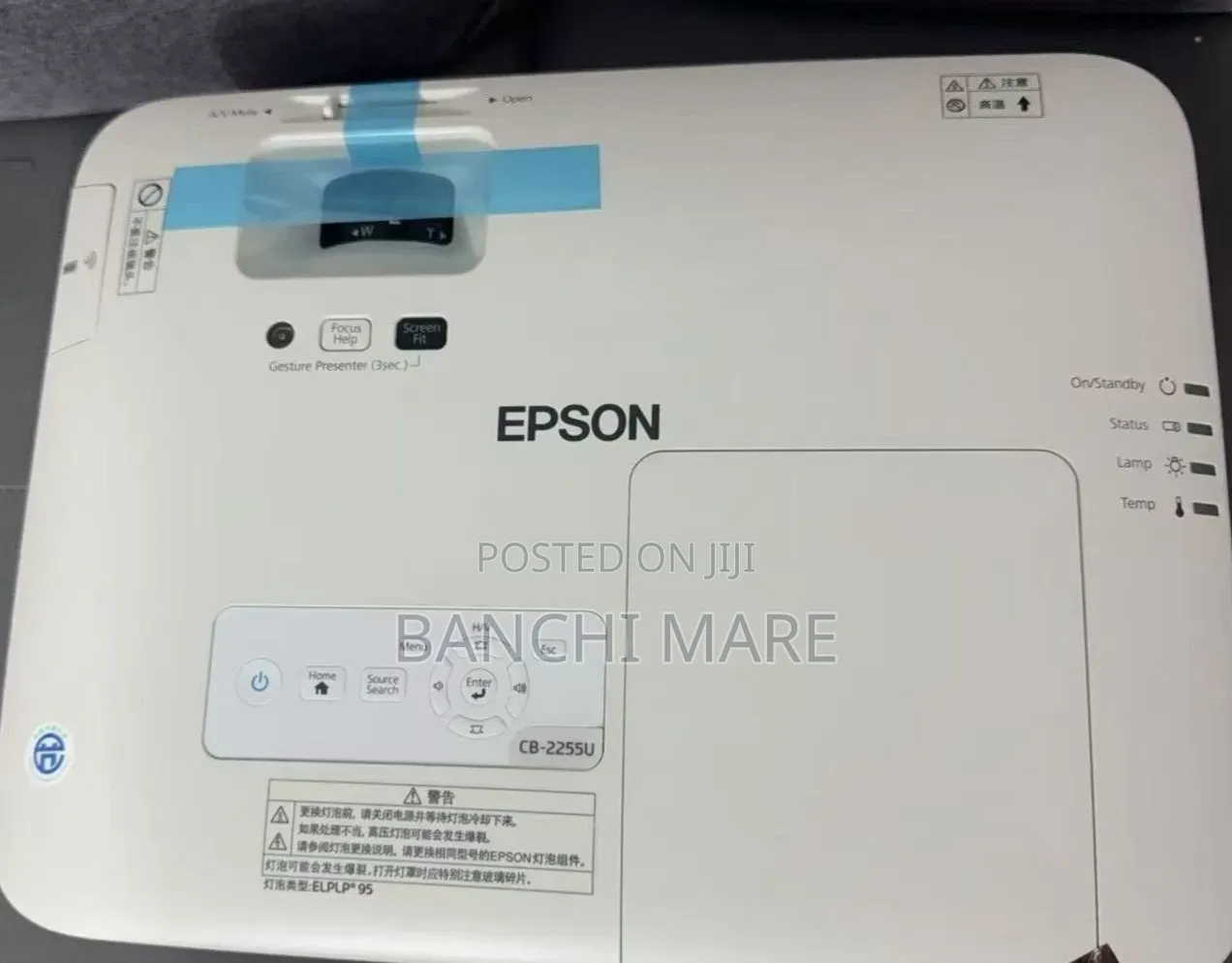 New  EPSON Projector
Model Name:  CB -2255u
Hardware Interface: VGA,