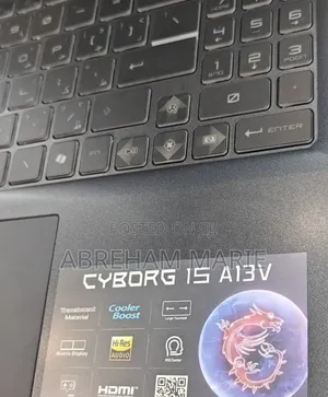 New Laptop MSI Cyborg 15 16GB Intel Core i7 SSD 1T