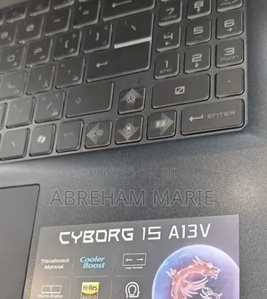 New Laptop MSI Cyborg 15 16GB Intel Core i7 SSD 1T