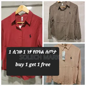 Red Button-Down Shirt Is a Polo Ralph