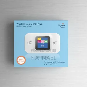 Wireless Mobile WiFi Plus (LTE CAT6) - ባለ 3000 mAh ባትሪ  Router
