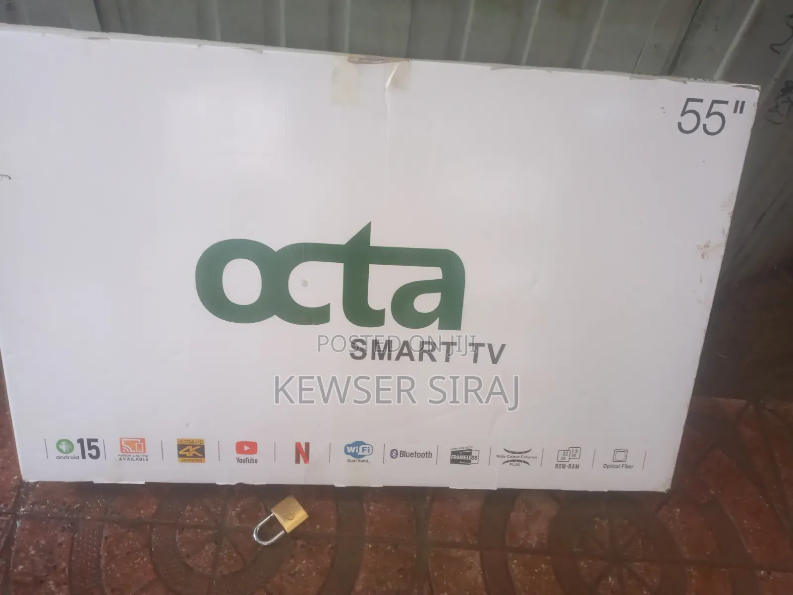 Octa TV 55inche 4k Smart 4k Android TV