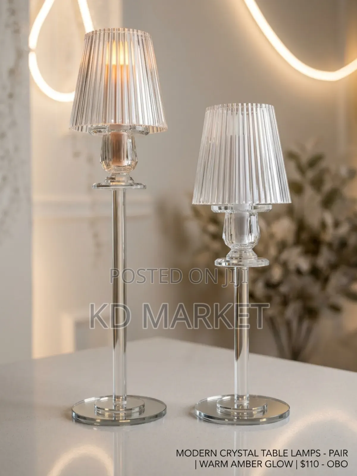 2pcs Elegant Candle Holder