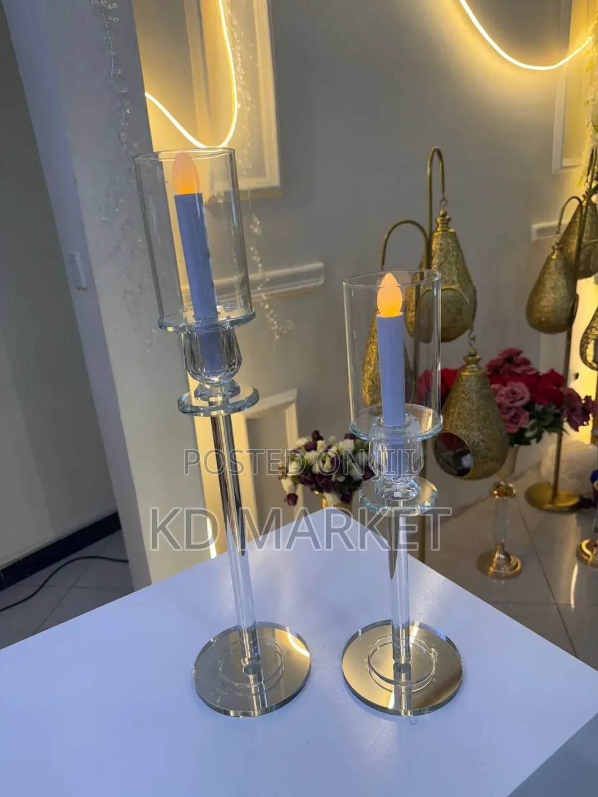 2pcs Elegant Candle Holder
