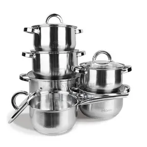 Zepter 12 PCS Stainless Steel Cookware Set