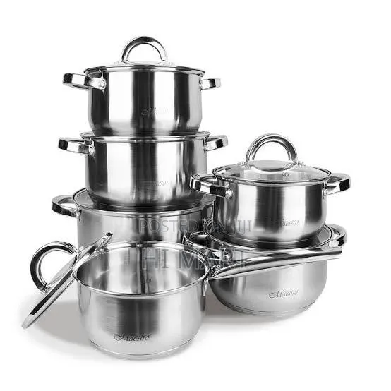 Zepter 12 PCS Stainless Steel Cookware Set