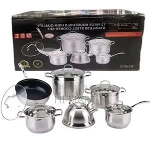 Zepter 12 PCS Stainless Steel Cookware Set