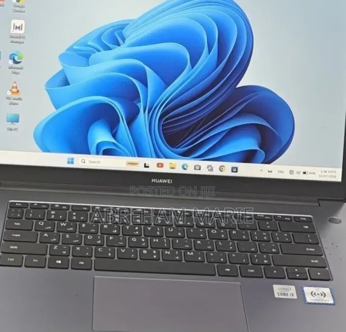New Laptop Huawei MateBook 13 WRT-W19E 8GB Intel Core i3 SSD 256GB
