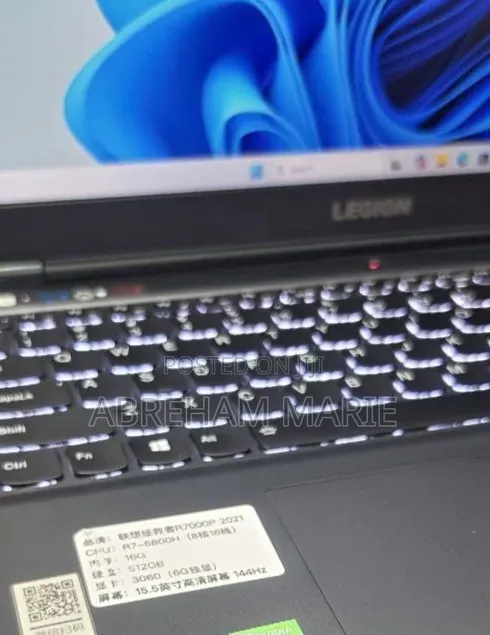 New Laptop Lenovo Legion 5 16GB AMD Ryzen 7 SSD 512GB
