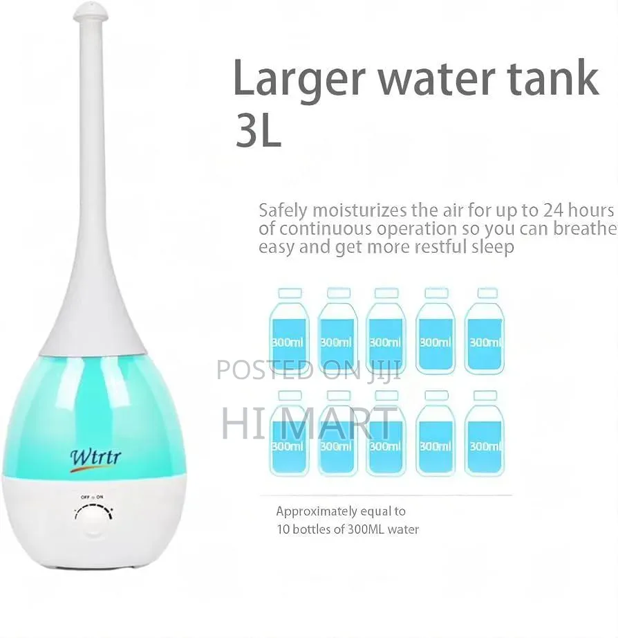 3litre Ultrasonic Cool Mist Humidifier