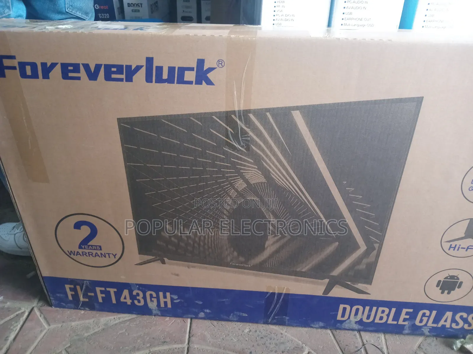 For Everluck TV 43inch 4k Smart Android New 20 26