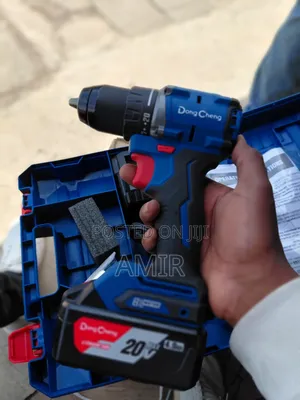DongCheng Cordless Brushless Drill (20V) 4A
 . ዶንግቼንግ 20v - 4a ድሪል
