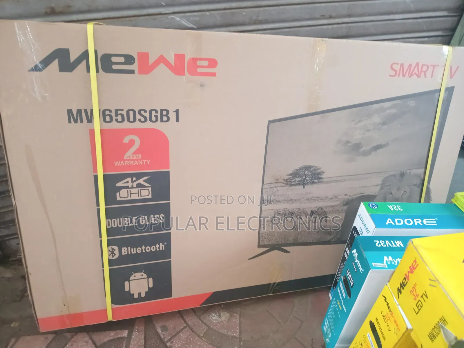 Mewe TV 65inch 4k Smart Android TV