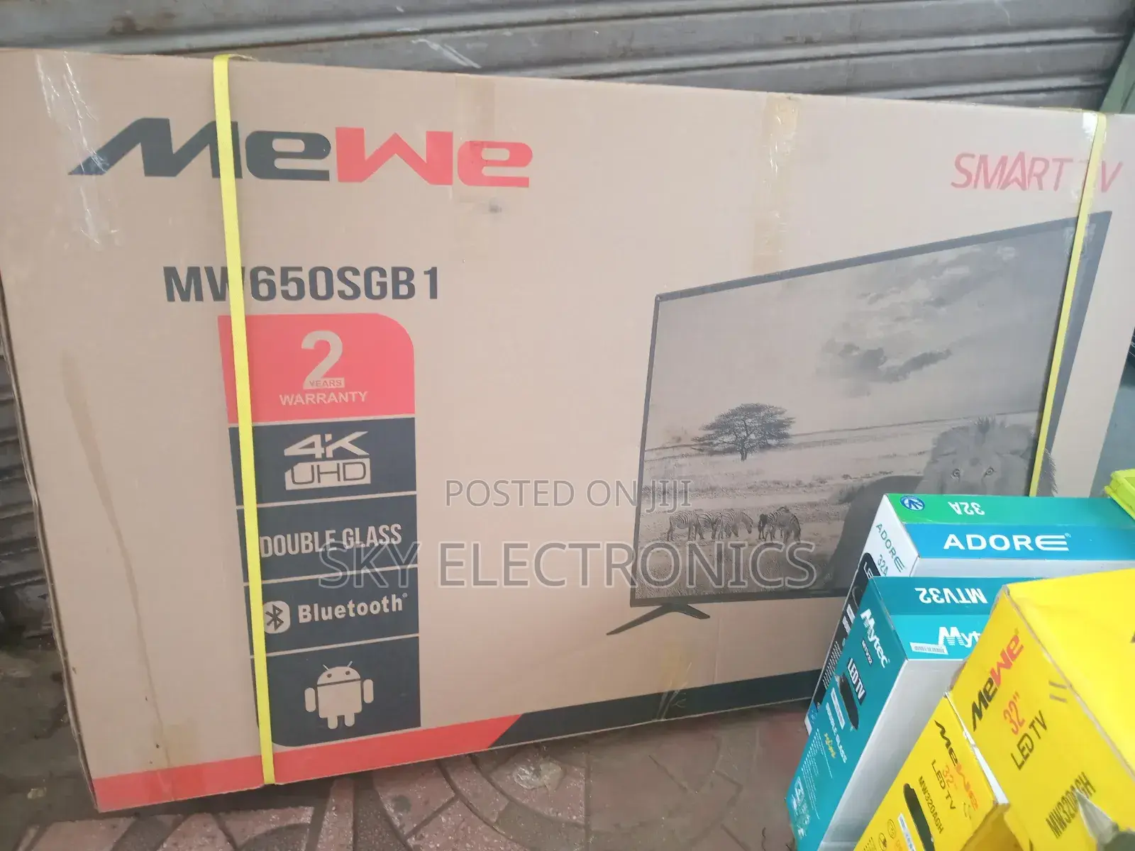 Mewe TV 65inch 4k Smart Android TV