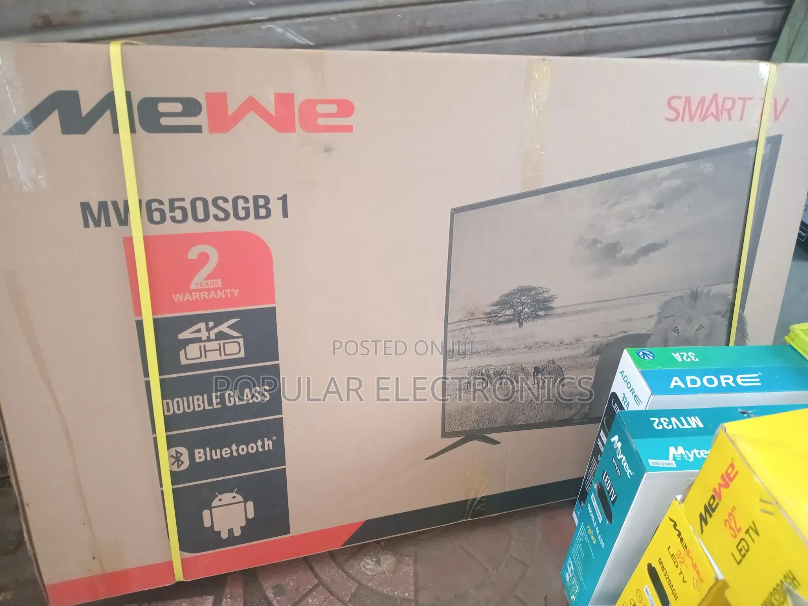 Mewe TV 65inch 4k Smart Android TV