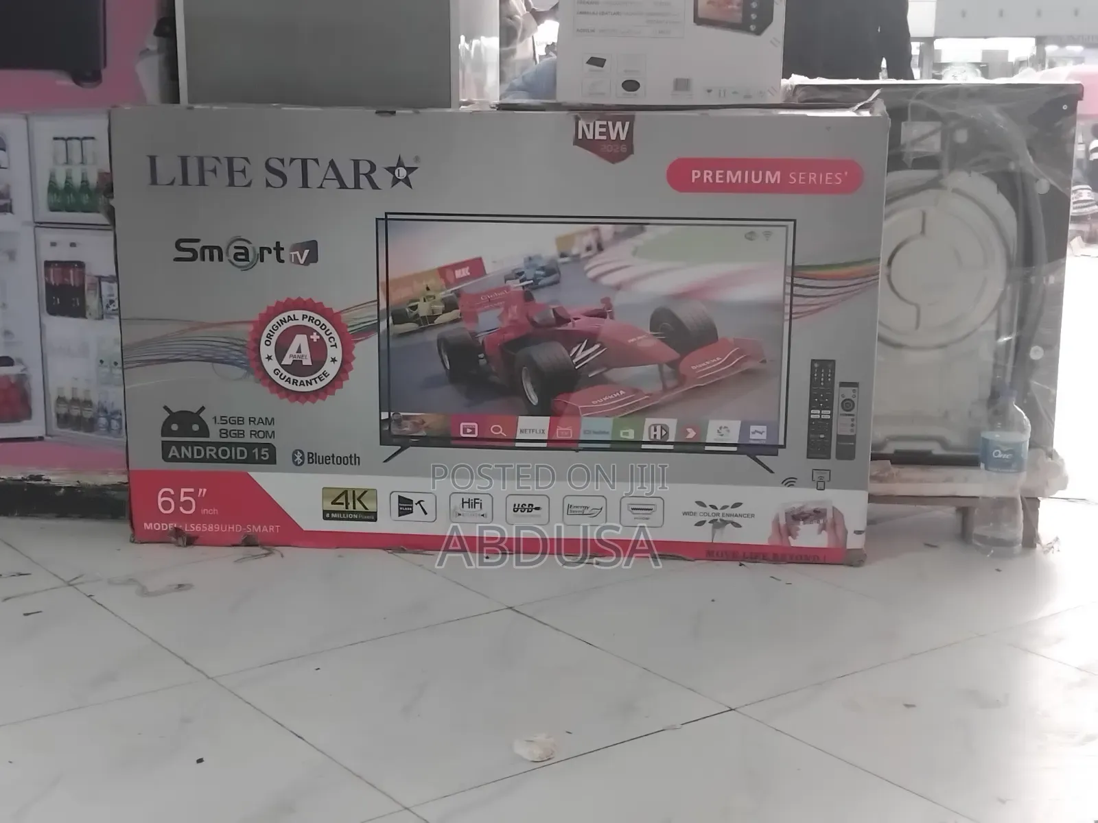 Lif Star TV 65inc HD በተመጣጣኝዋጋ ጥራትን ከደረጃጋ Lifstar