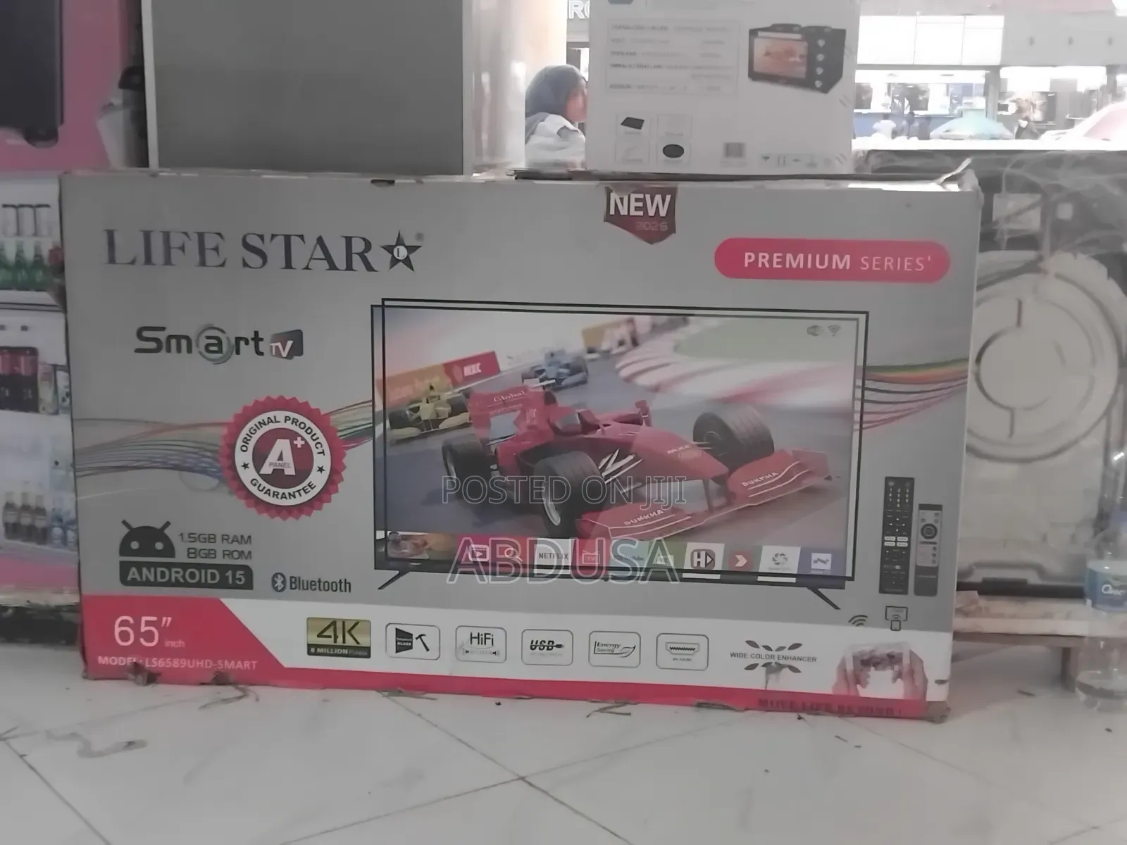 Lif Star TV 65inc HD በተመጣጣኝዋጋ ጥራትን ከደረጃጋ Lifstar