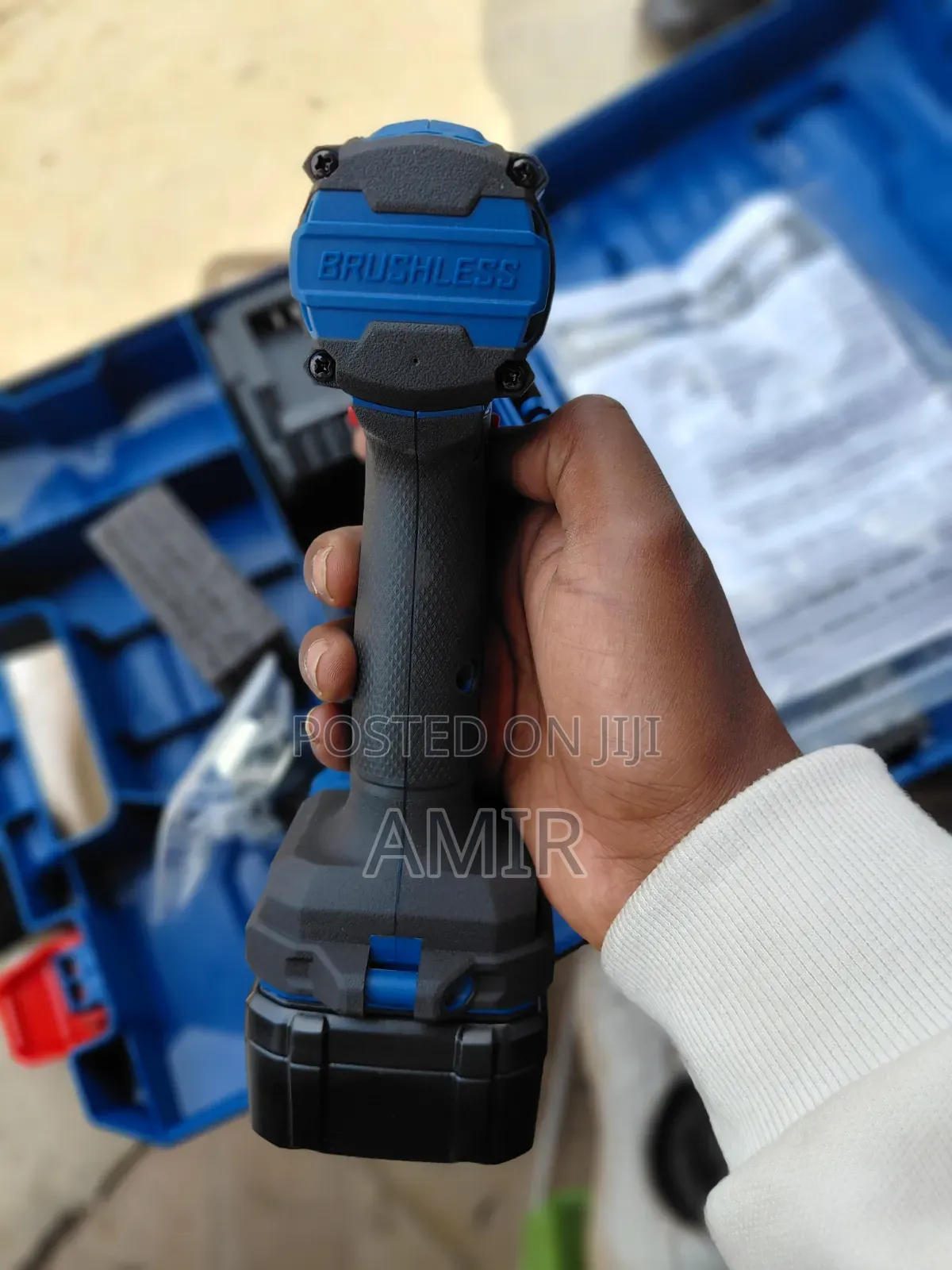 DongCheng Cordless Brushless Drill (20V) 4A
 . ዶንግቼንግ 20v - 4a ድሪል