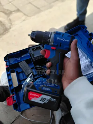 DongCheng Cordless Brushless Drill (20V) 4A
 . ዶንግቼንግ 20v - 4a ድሪል
