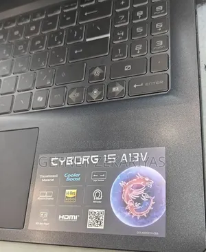 New Laptop MSI Cyborg 15 16GB Intel Core i7 SSD 1T