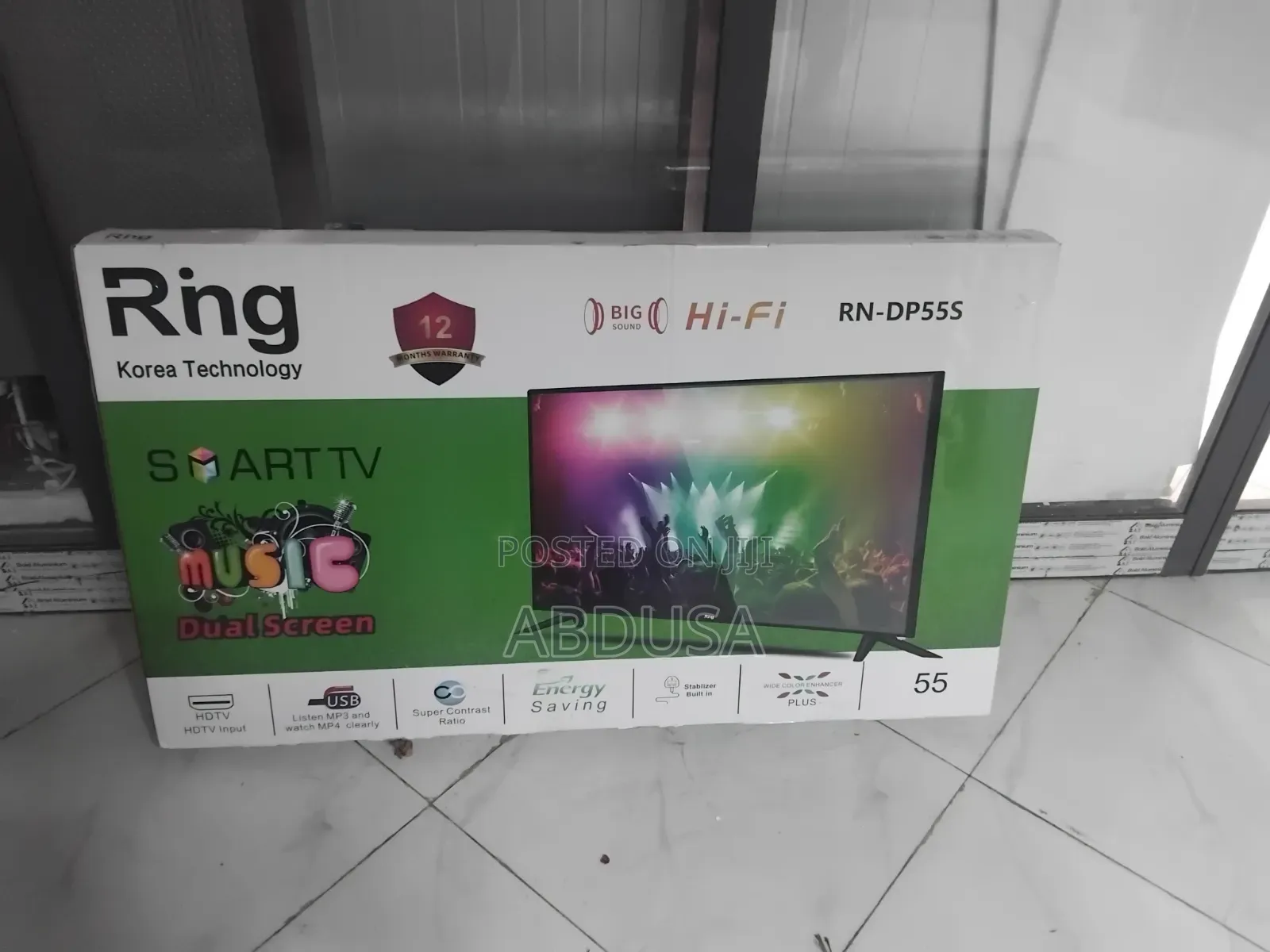 Smart Tv55inc HD በተመጣጣኝ ዋጋ ጥራትን ከደረጃጋ