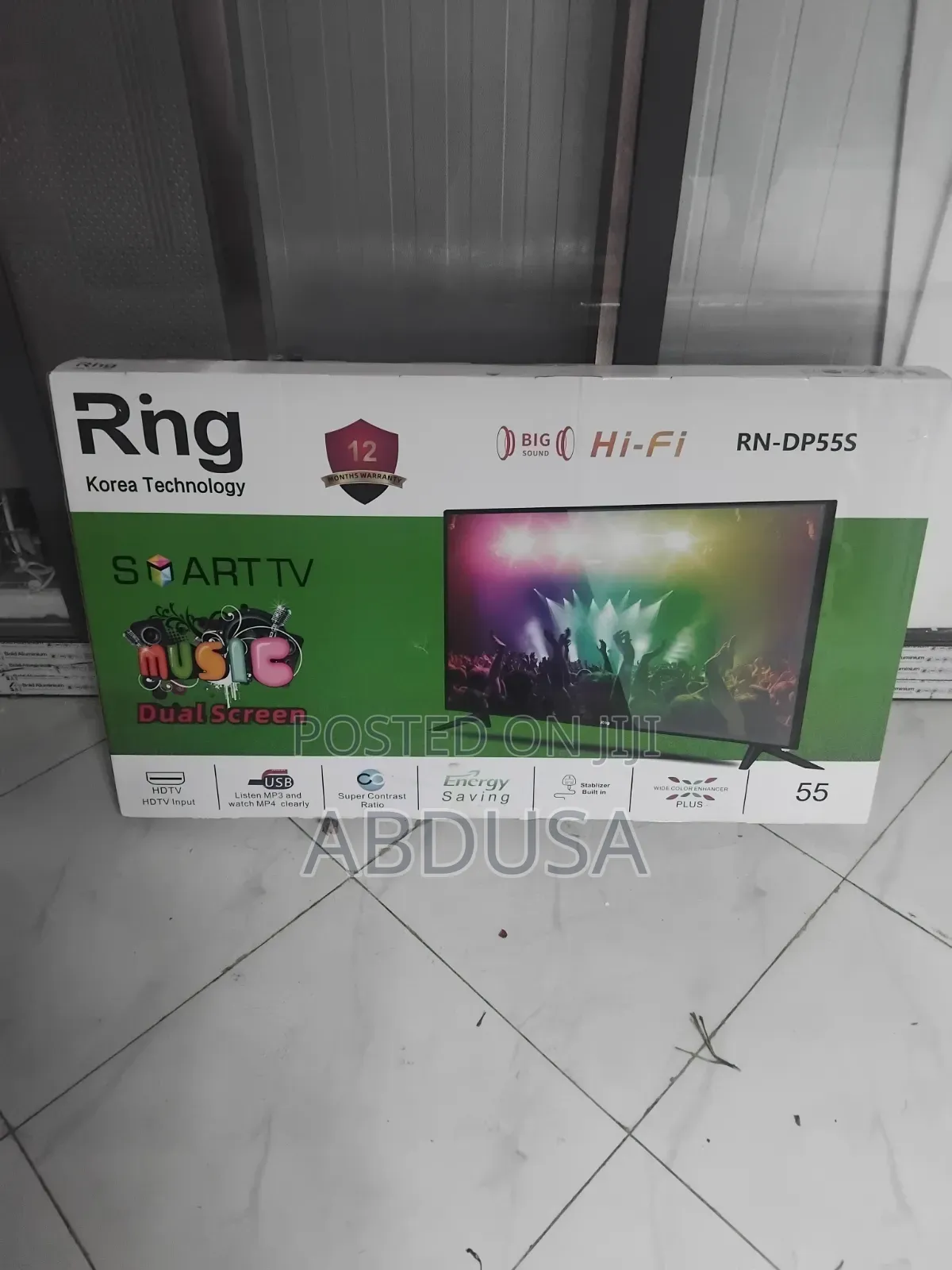 Smart Tv55inc HD በተመጣጣኝ ዋጋ ጥራትን ከደረጃጋ