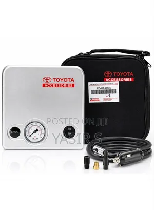 TOYOTA Toyota Genuine Portable Tire Inflator Kit, 12V Car Air ...
