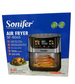 Sonifer Digital Air Fryer(8.5litre Capacity)