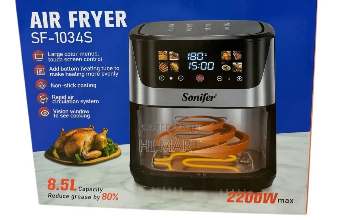 Sonifer Digital Air Fryer(8.5litre Capacity)