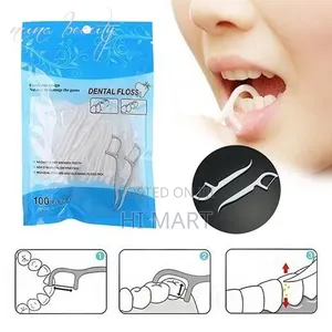 30pcs Dental Floss Picks