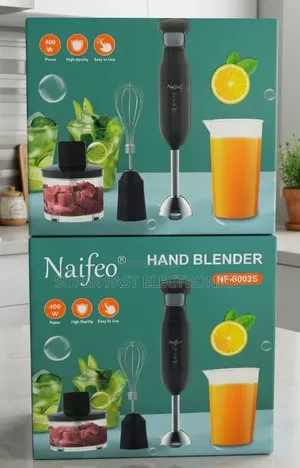 Naifeo Hand Blender Ithh a Powerful 400W Motor, High-Quality