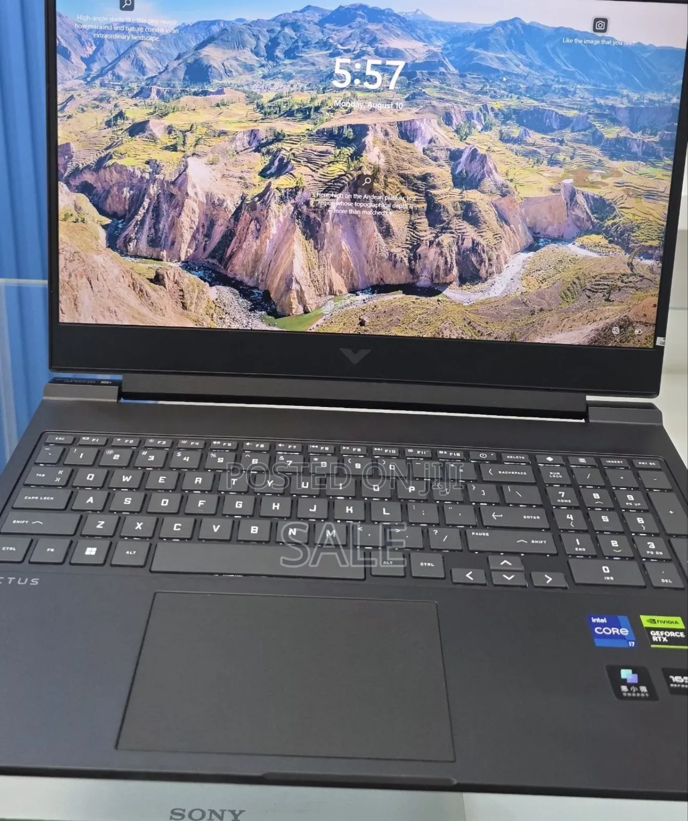 New Laptop HP Victus 15 16GB Intel Core i7 SSD 1T