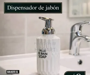 Modern White Soap Dispenser