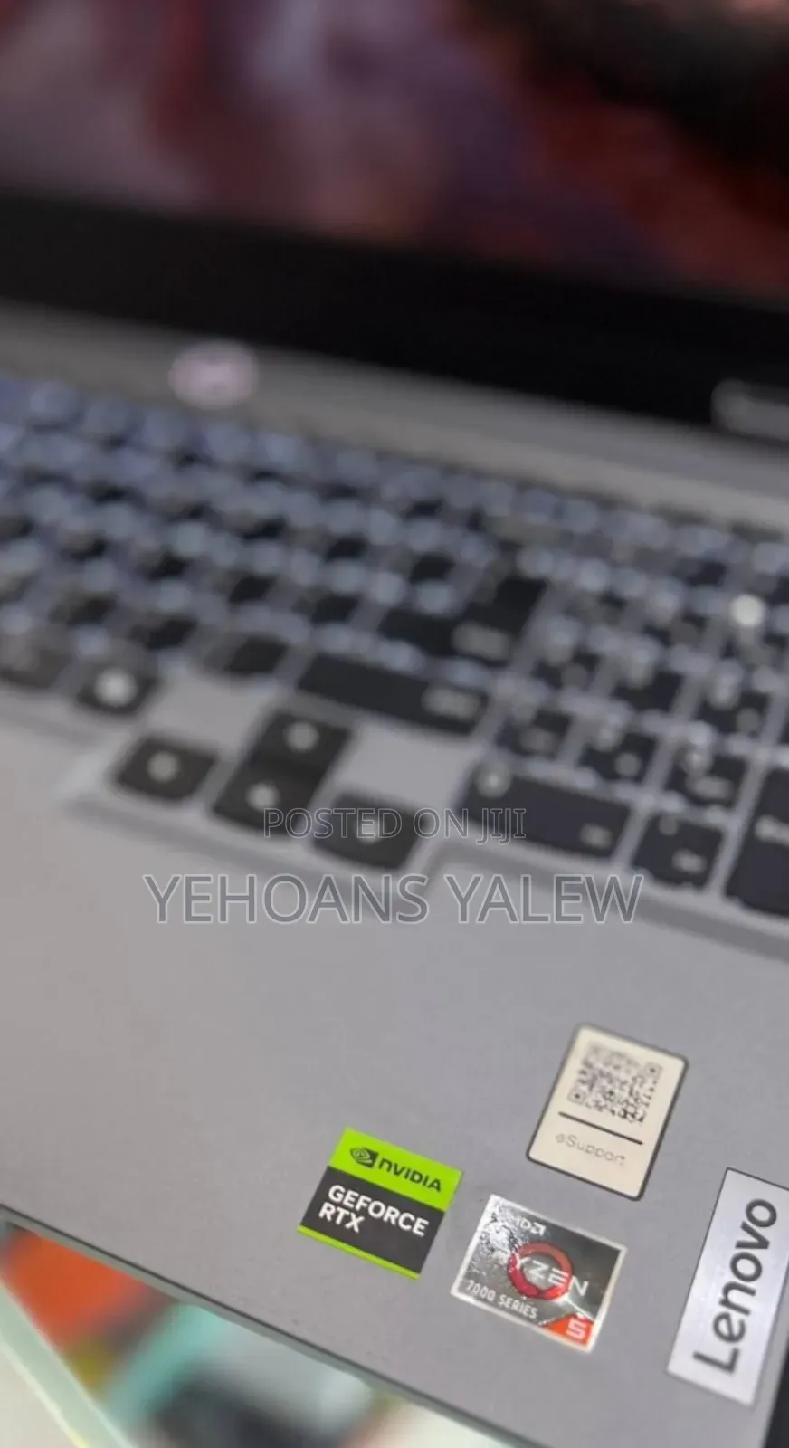 New Laptop Lenovo Legion 5 16GB AMD Ryzen 5 SSD 512GB